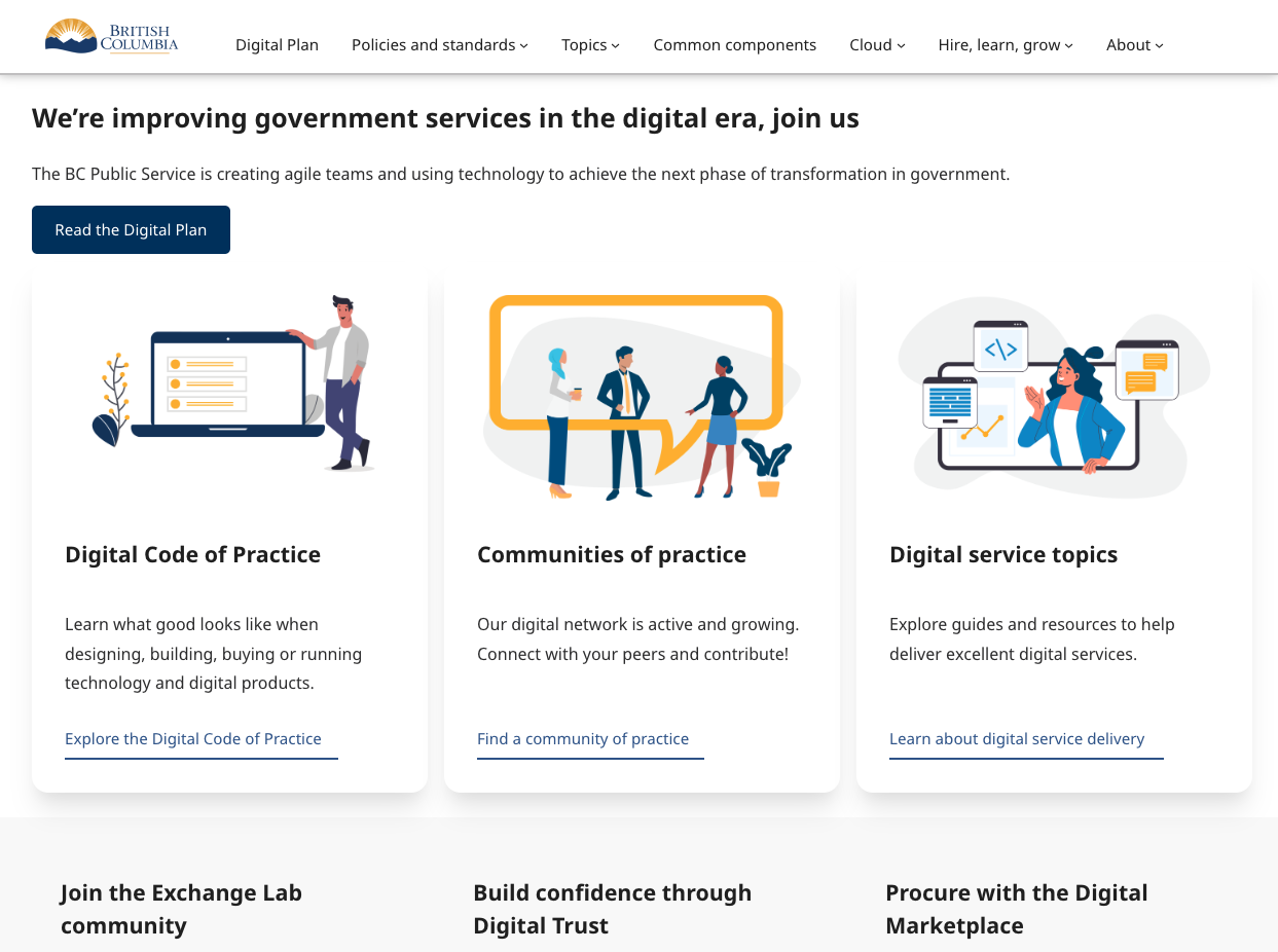 Digital BC – Digital Service Topics